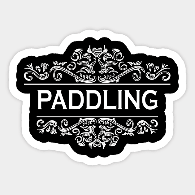 Sports Paddling Sticker by Shop Ovov